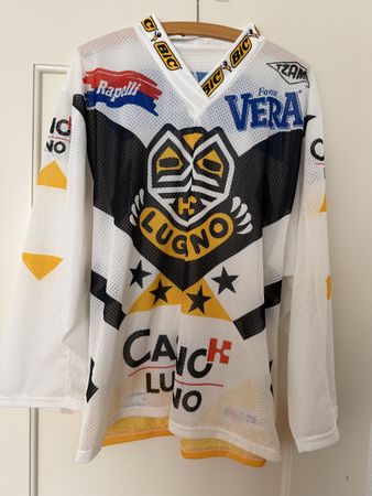Original HC Lugano Trikot, Grösse M