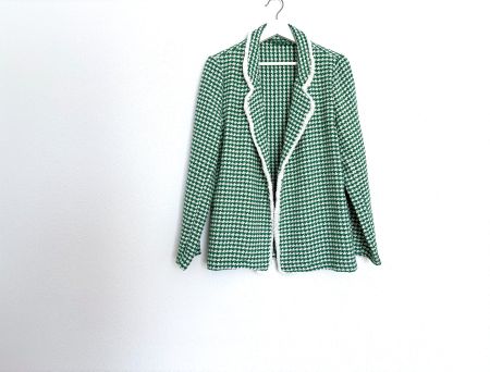 Blazer grün/weiss Gr. 38