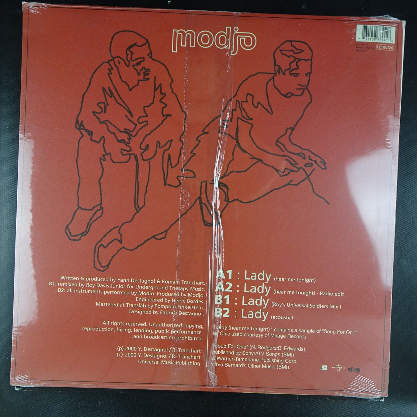 Modjo - Lady (Original Verpacktes Exemplar!) (12