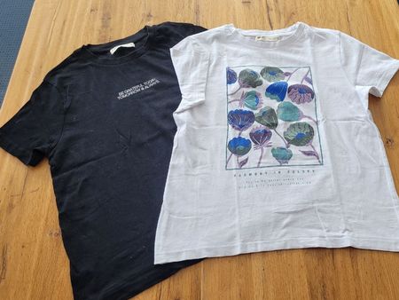 S - Grösse, 2er SET kurzarm Shirt für Mädchen