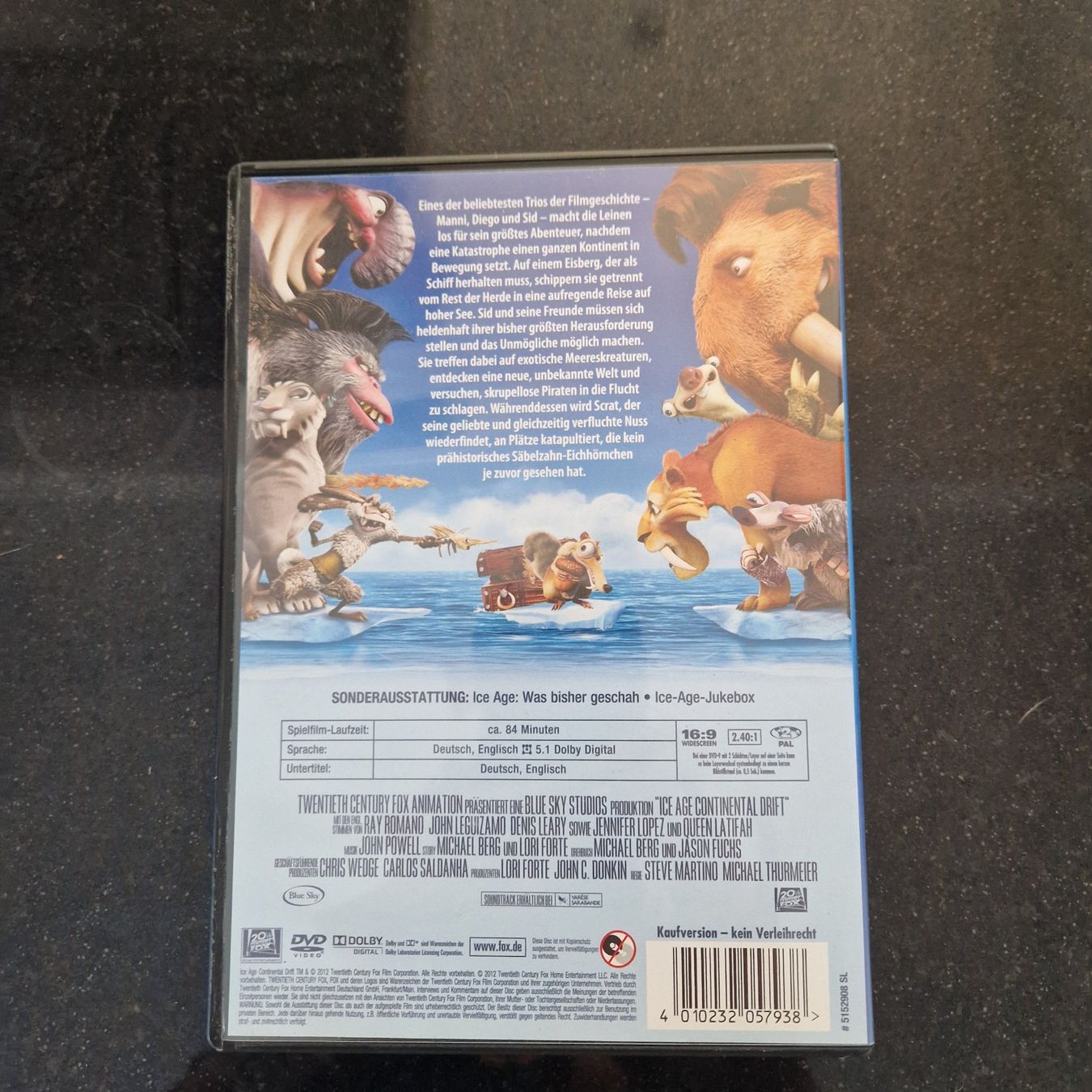 Tutti i DVDs: DVD, Ice Age 4, voll verschoben – Usato da Gränichen venduto da sunchi07 1