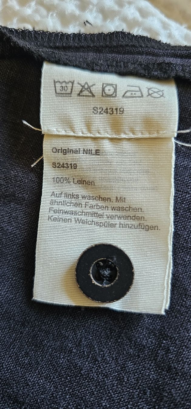 Nile Vestiti: Nile ~ Leinenkleid mit V-Ausschnitt – Usato da Kollbrunn venduto da Antikmann 7