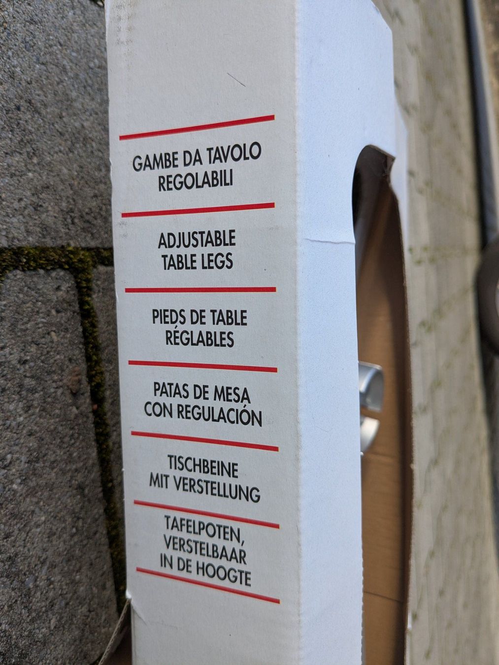 Sonstiges Mobiliar: Tischbeine – Neu und originalverpackt aus Esslingen von rss_k78q 1