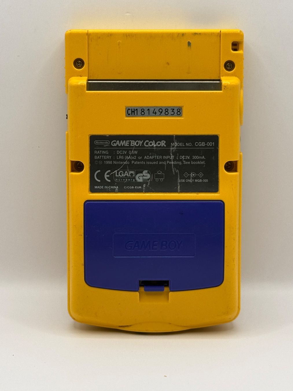Nintendo Konsolen: 1 x Game Boy Color - Model No. CGB - 001; – Gebraucht aus Dietikon von gab_qz7y 1