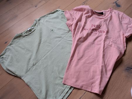 peak performence shirt gr.m und opus shirt gr. 36 damen