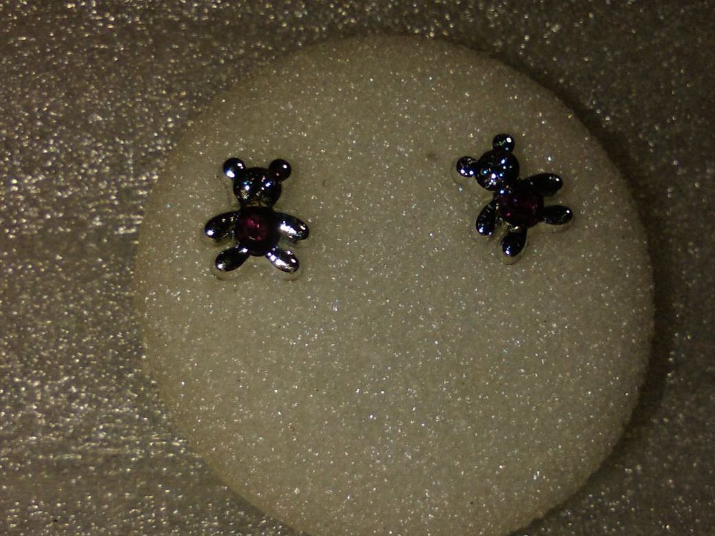 Ohrringe & -stecker: OHRRINGE MODESCHMUCK,,2 TEDYBÄR – Neu (gemäss Beschreibung) aus Basel von bijoutrie_4