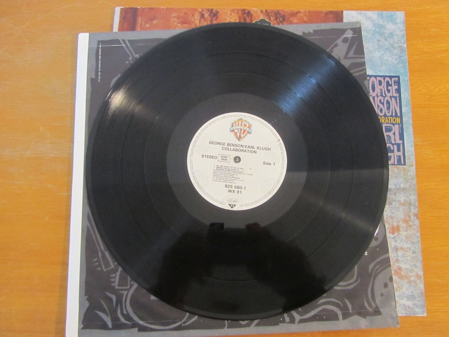Dischi in vinile: GEORGE BENSON/EARL KLUGH:   Collaboration – Usato da Seengen venduto da mikelele 2