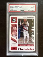 Damian Lillard #3 PSA 9 Mint 2020-21 Chronicles Card 🏀