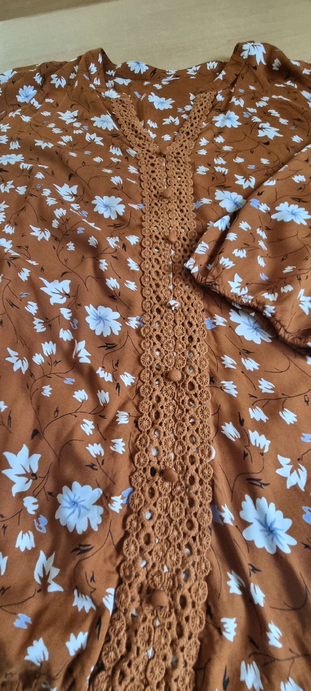Camicette: Schlupfbluse mit Stickbordüre – Usato da Breitenbach venduto da 49fleur 3