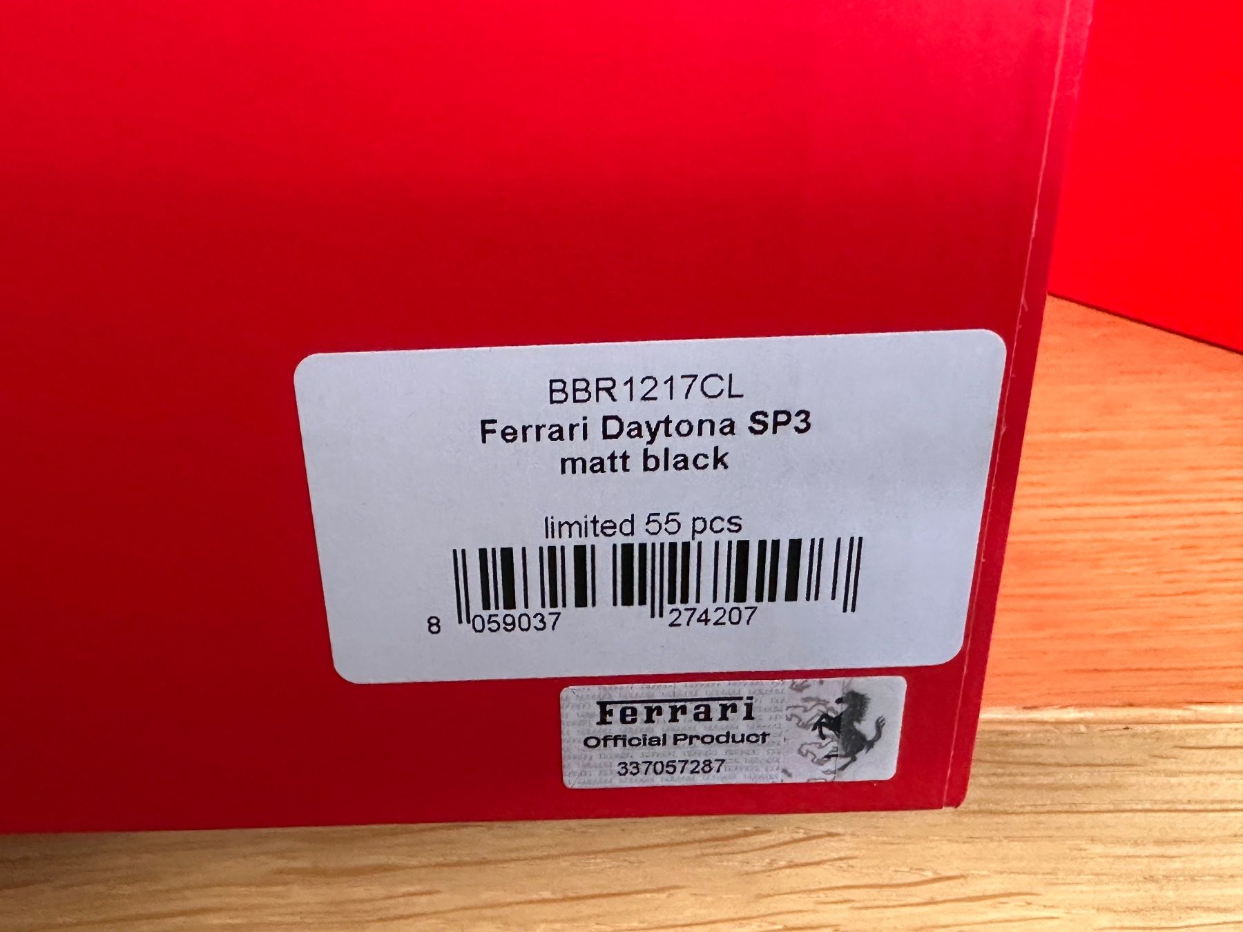 BBR Models Modellini d'auto: Ferrari  Daytona SP3 1/12 schwarz – Nuovo e nell'imballaggio originale da Stein AR venduto da Krabbe2 7