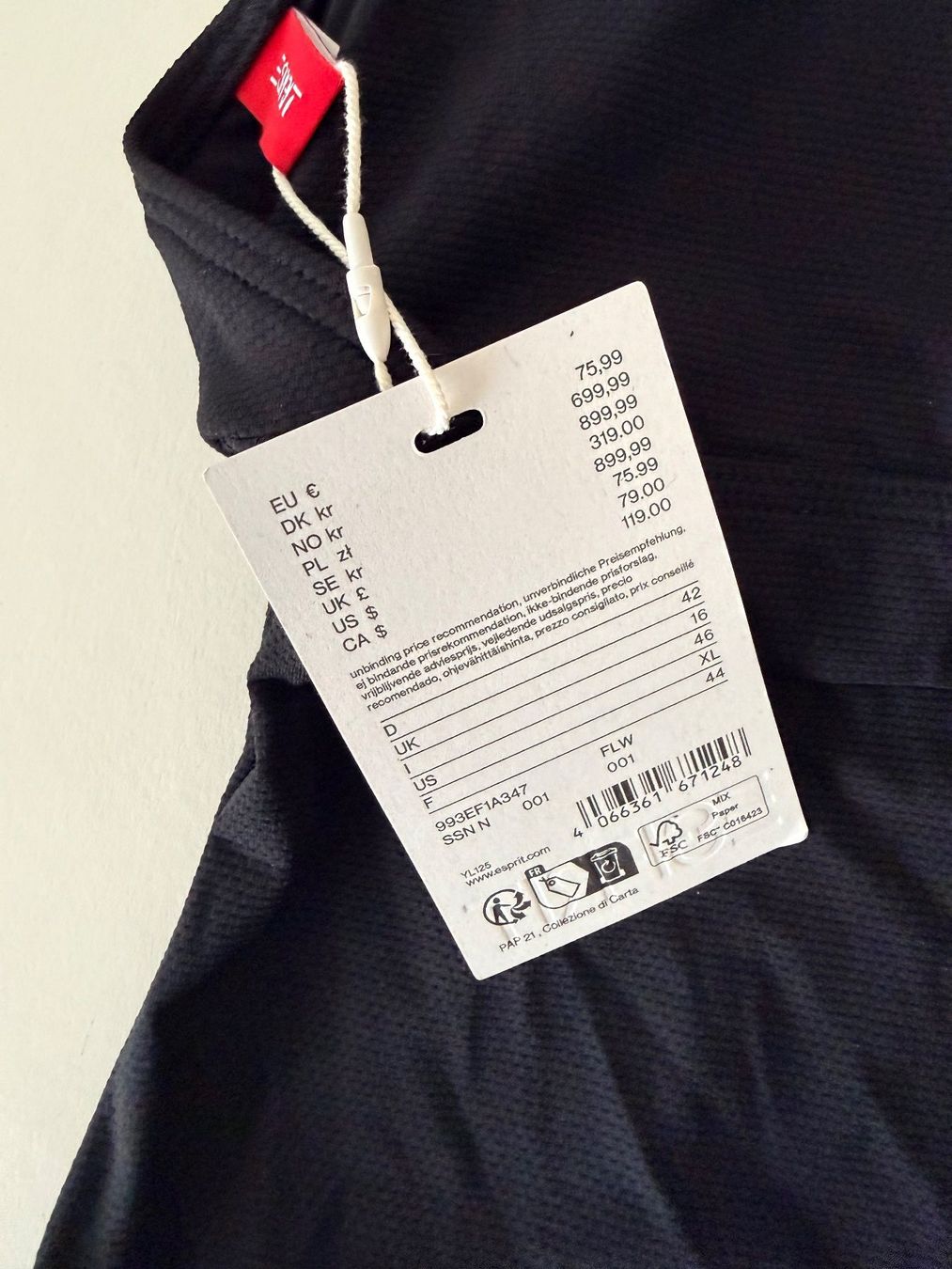 Esprit Costumi da bagno & Bikini: ESPRIT, Badekleid, Grösse 42, Farbe Schwarz – Nuovo e nell'imballaggio originale da Rudolfstetten venduto da gst_g7xl 6