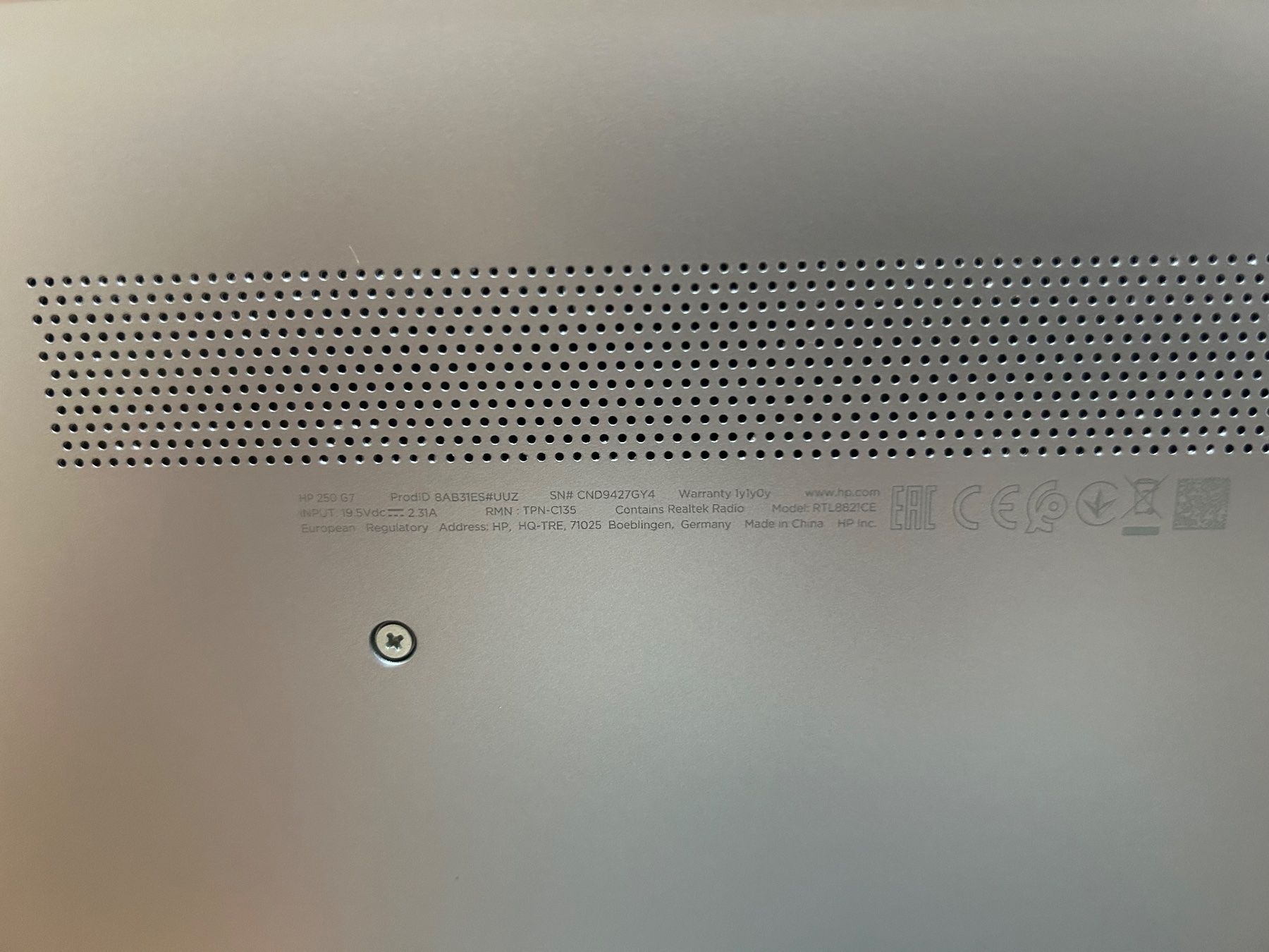 Notebook: HP 250 G7 – Difettoso da Laupen ZH venduto da JasRahBee 3