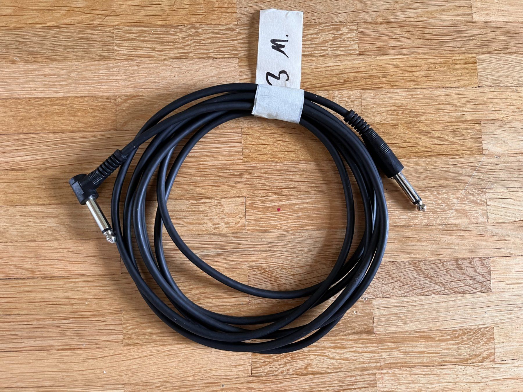 Laufwerke & Adapter: Jack Mono Angewinkelt 3 Meter – Gebraucht aus Bern von PJB