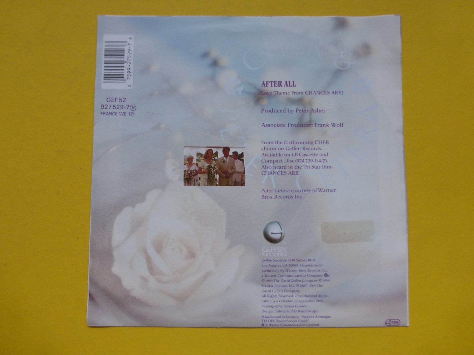 Dischi in vinile: Cher & Peter Cetera – After All – Usato da Zürich venduto da Swiss57 1