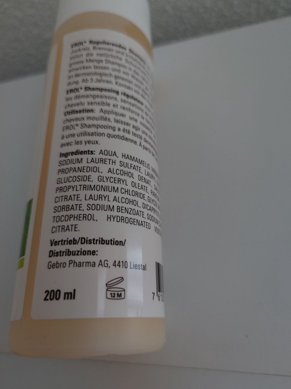 Produits de soins capillaires: EROL regulierendes Shampoo | ungeöffnet – Neuf avec emballage d'origine à Muri AG par komich4 2