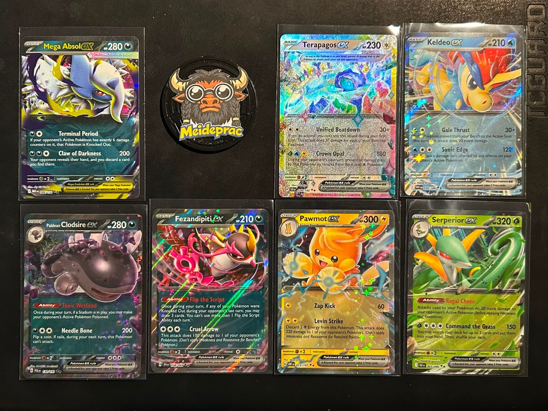 Pokémon Sammelbilder & Trading cards: 7x Ex Bundle Scarlet&Violet + Mega Evolution Era EN NM – Gebraucht aus Vevey von Meideprac