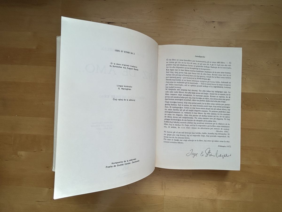 Libri: ABZ de amo - ABC der Liebe - Esperanto – Usato da Himmelried venduto da rasmus67 4