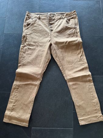 NILE Jeans cognac braun XL