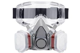 Atemschutzmaske Staubgas-Gesichtsabdeckung mit Brille