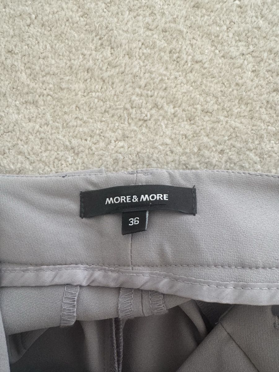 More & More Pantaloni: Beige graue Hose More & More – Usato da Binz venduto da kratzer01 1