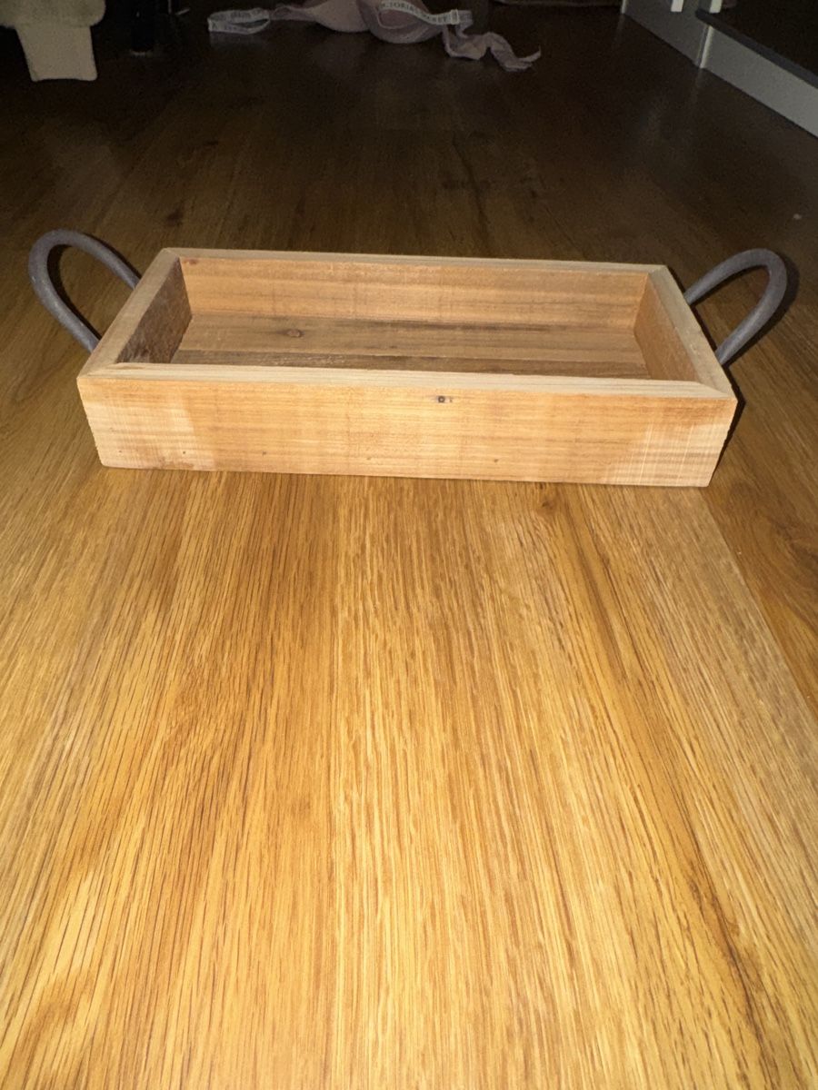 Tutte le decorazioni: Holztablett mit Griffen - Neu – Nuovo (secondo la descrizione) da Lachen SZ venduto da nathiisch 2