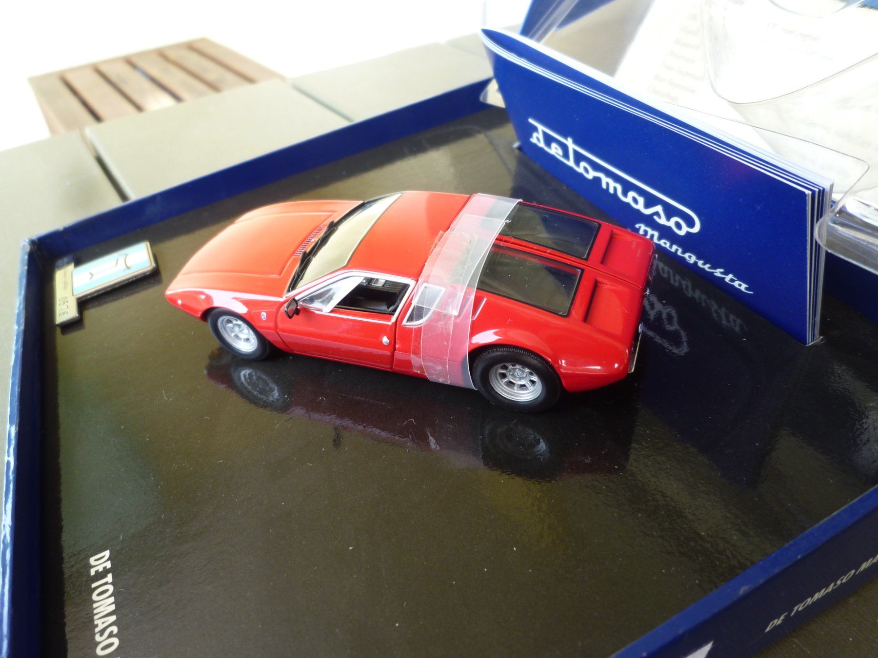 De Tomaso Modellini d'auto: De Tomaso Mangusta (1969) – Nuovo (secondo la descrizione) da Flawil venduto da Imperiosud 3