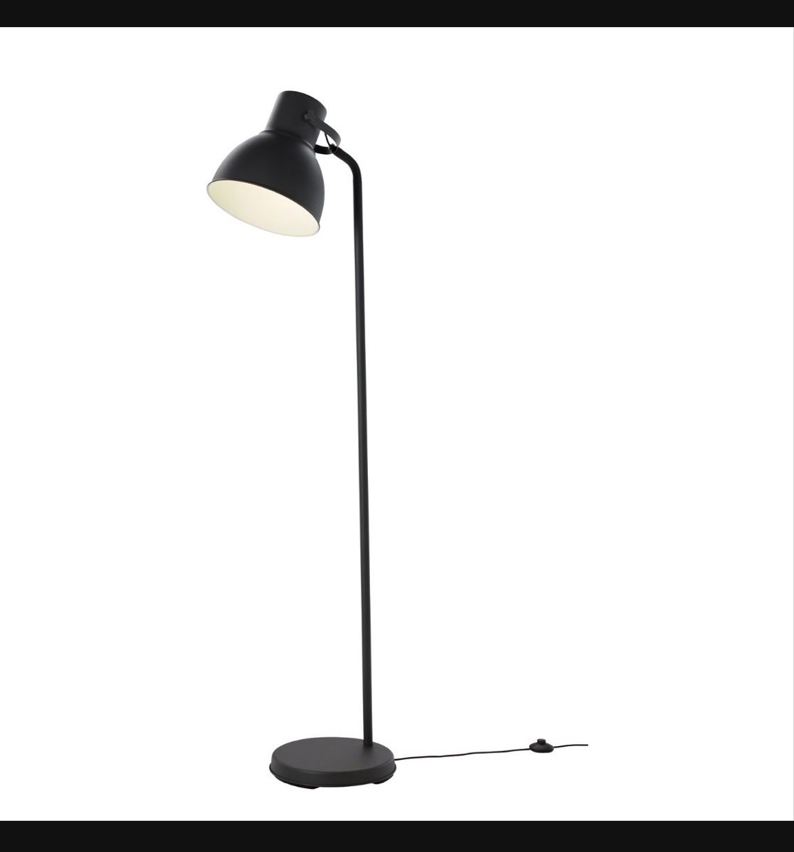 Ikea Lampen: Stehlampe IKEA Hektar dunkelgrau / anthrazit – Gebraucht aus Maur von Cambrino