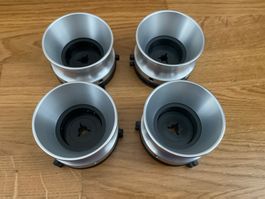 4 Alu NAB Adapter für ReVox, Teac,  Akai, Studer usw