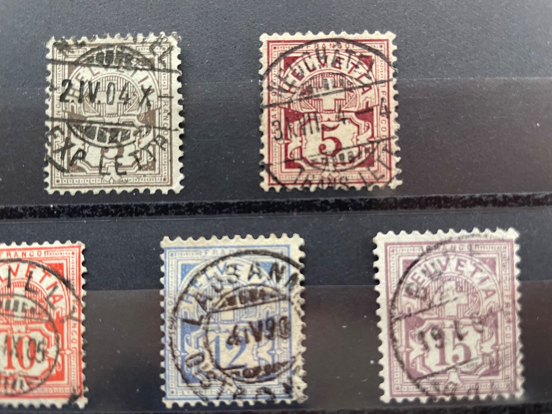 Alle Briefmarken: Oblit. luxe, SBK 150.- + ? – Gebraucht aus Sonceboz-Sombeval von Comment2 3