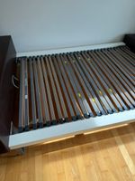Bettrahmen mit Lattenrost 164x242 für Matratze 140x200