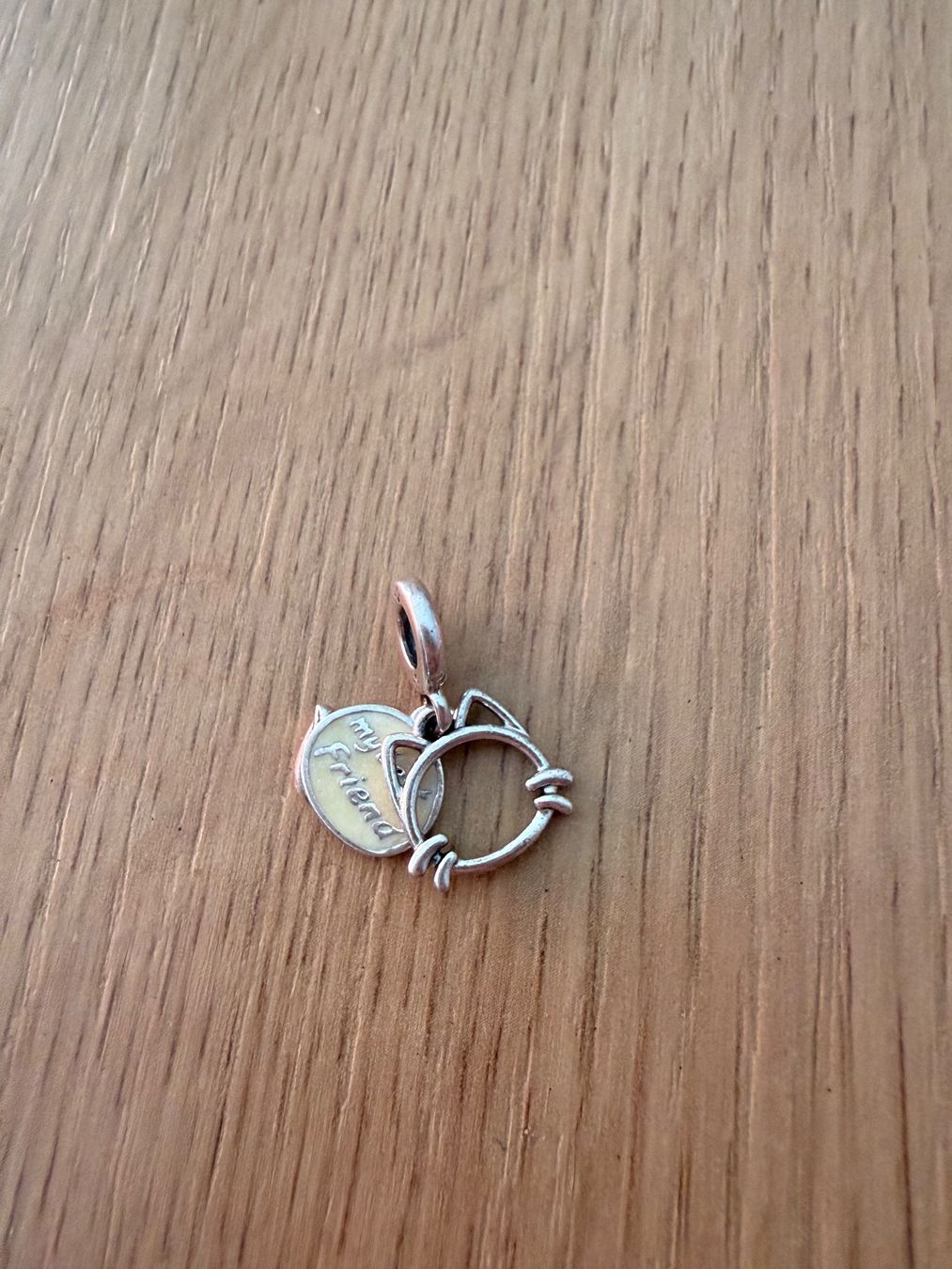 Pandora Anhänger: Pandoracharm Katzenkopf – Gebraucht aus Heimberg von Shila5 1