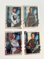 Driver Portraits Topps Chrome 2021 Formula 1 Lot x 4