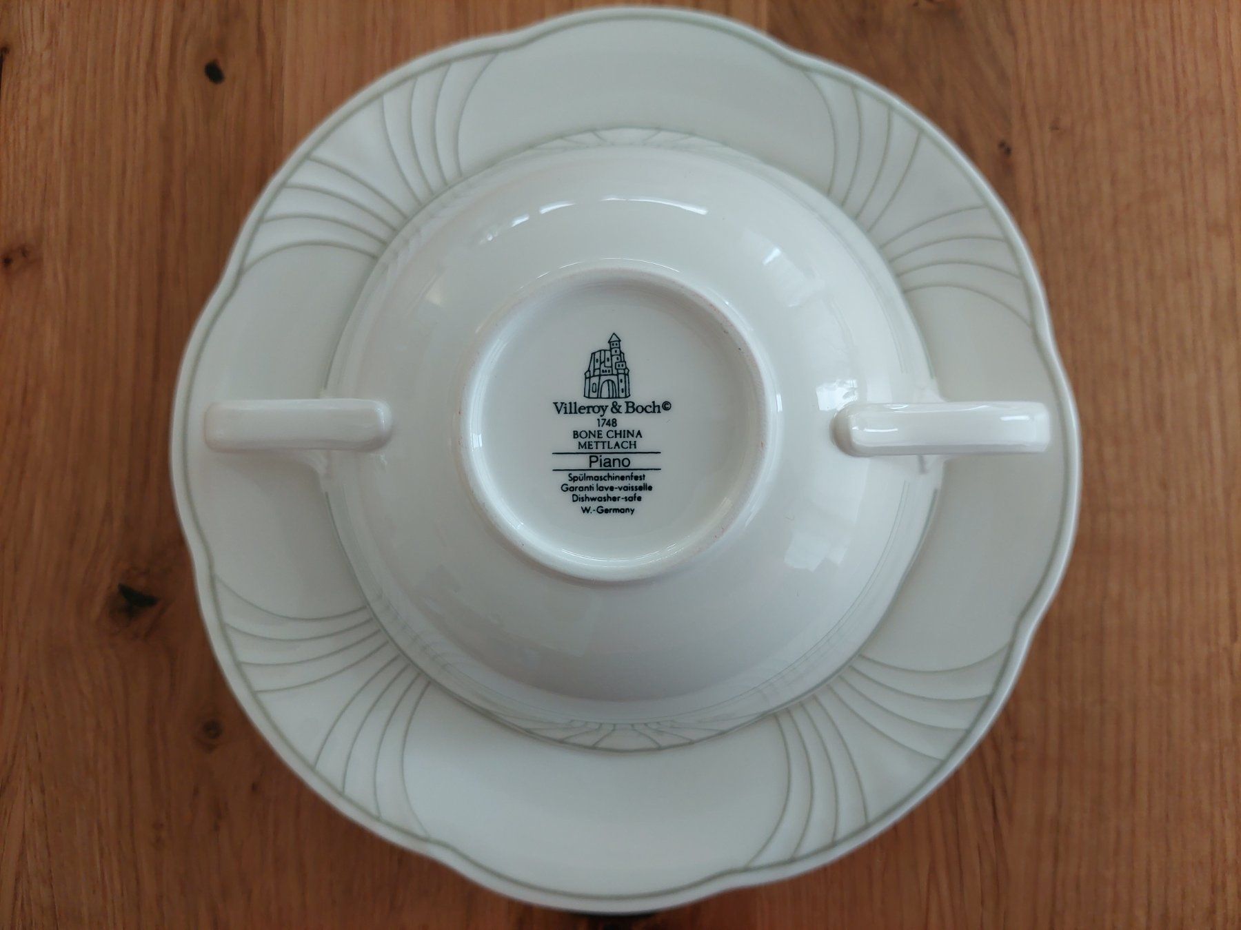 Villeroy & Boch Set di piatti: Villeroy & Boch Geschirrset "Piano" – Usato da Baldegg venduto da collect.hub 2