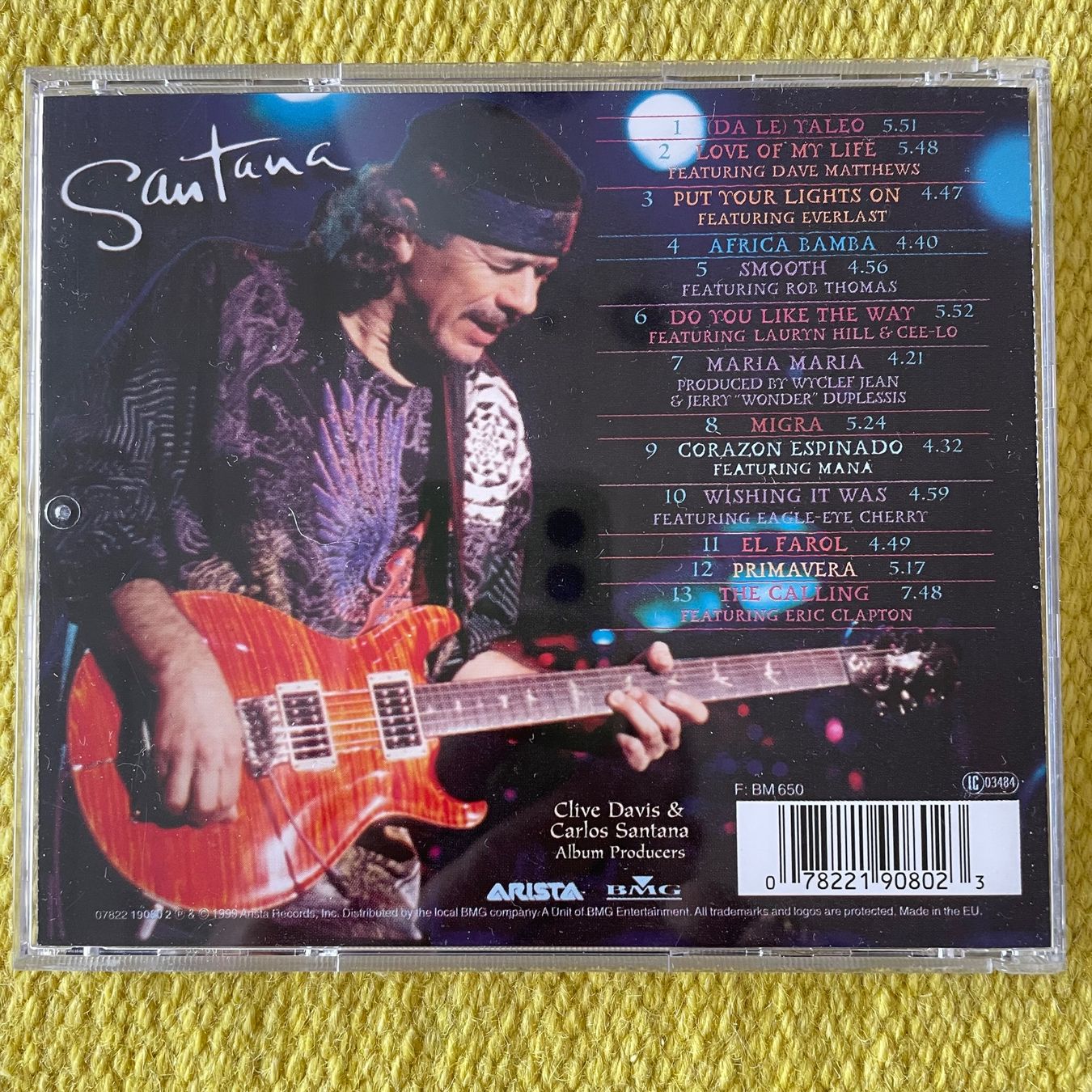 CD: SANTANA-SUPERNATURAL – Usato da Rorschacherberg venduto da CD-Roli 1