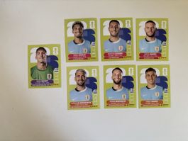 Panini: URU 2,URU 4,URU 6,URU 9,URU 11,URU 12,URU 14