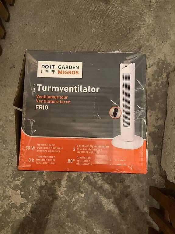 Ventilatori: Ventilatore a torre Migros – Usato da Lugano venduto da 2di_6cr5 1