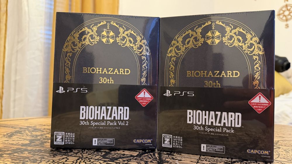 BIOHAZARD 30th Anniversary – PS5 Special Pack Vol.1 & Vol.2 (Neu und ...