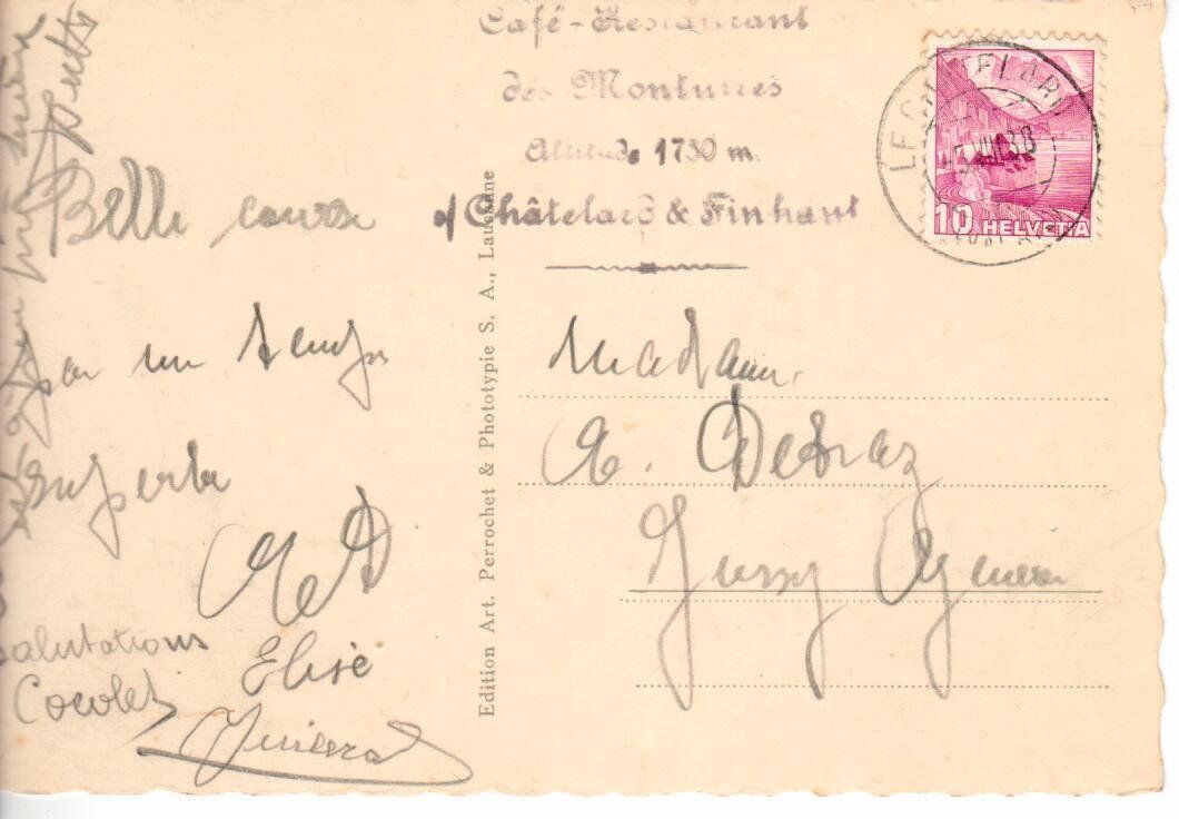 Cartes postales: Barberine – D'occasion à Wolhusen par Curver9 1