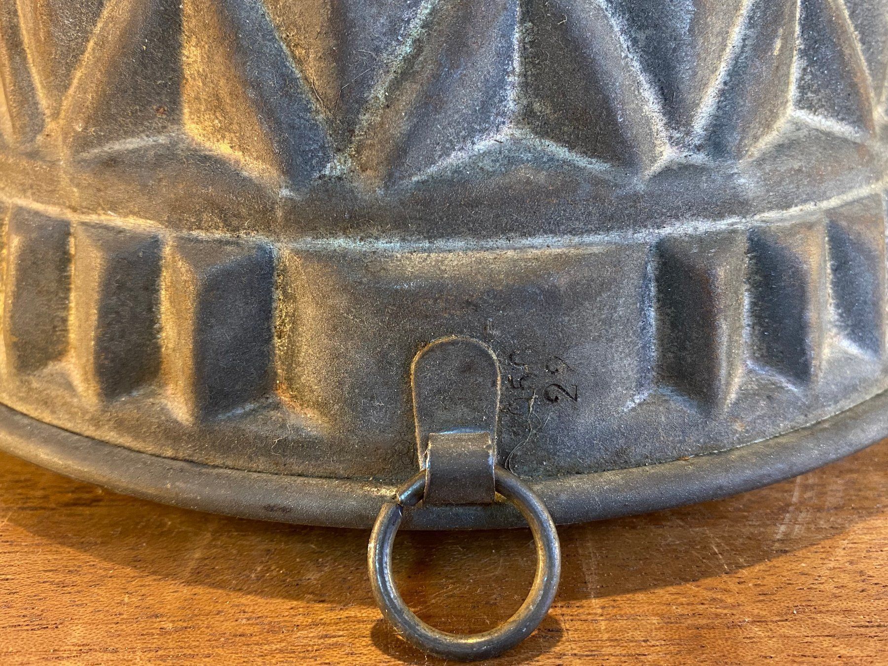 Teglie da forno: Antike Backform Kuchenform aus Kupfer – Usato da Schaffhausen venduto da vintageville 9