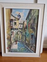 Tableau (reproduction) dans un cadre vintage