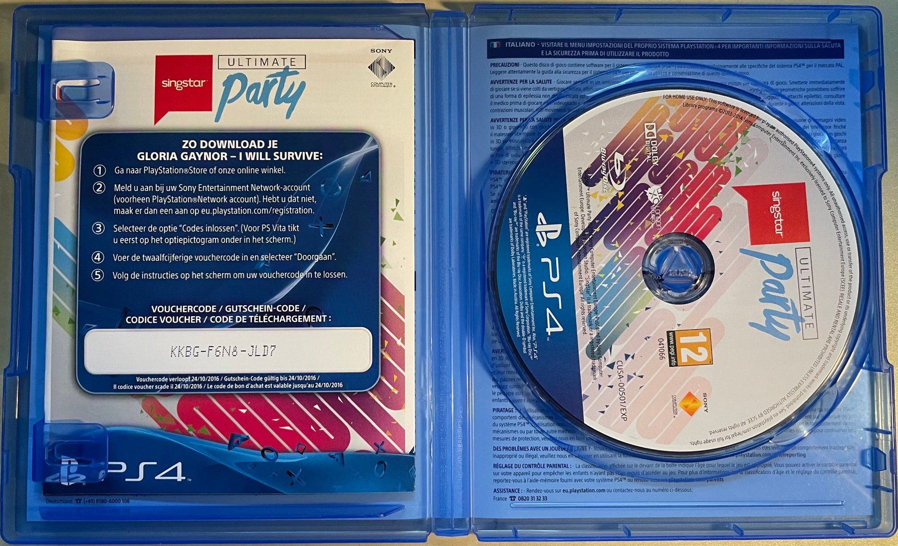 Sony Spiele: SingStar Ultimate Party - PS4 – Gebraucht aus Brunnen von Barfly5 2