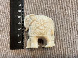 Elefant Serviettenring aus Horn