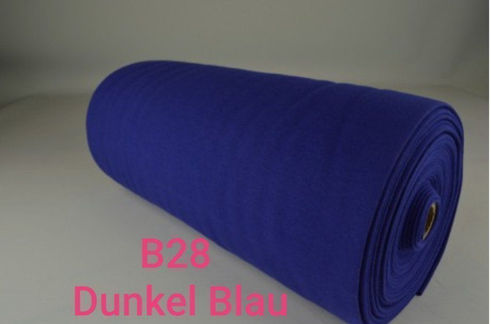 Stoffe: Bündchen Dunkel Blau Uni – Neu und originalverpackt aus Steg im Tösstal von J.Kreisl