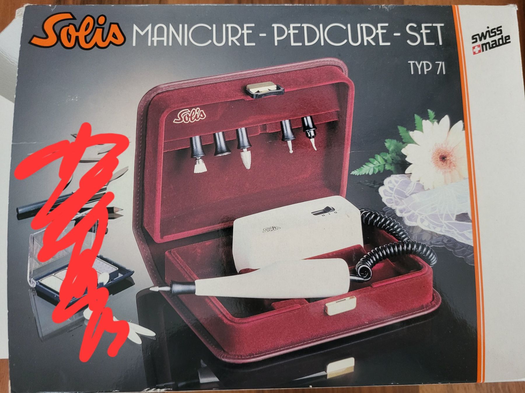 Unghie finte: Solis Manicure/Pedicure Set – Usato da Belp venduto da sim_lbz8 1