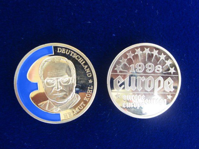 Medaglie: 12 X Europa Staatsmänner - 1998 - PP – Nuovo (secondo la descrizione) da Luzern venduto da Horoskop1 2