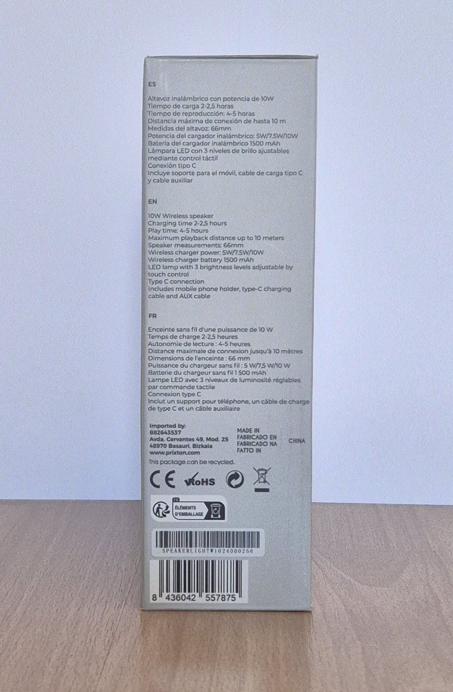 Casse acustiche: Prixton Speaker Light – Nuovo e nell'imballaggio originale da Allenwinden venduto da lin_m5jx 3