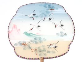 Chinesischer Fächer aus Seide - Eventail chinois en soie