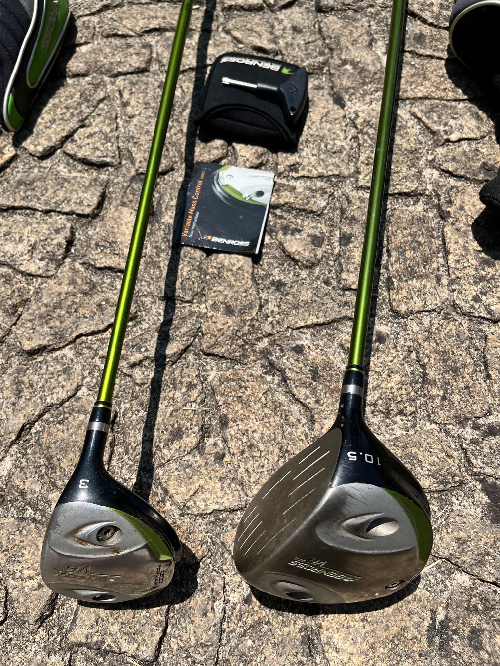 Schläger & Sets: Golfschläger Benross V6 Driver 10,5 und 3 – Gebraucht aus Lufingen von silirino 6