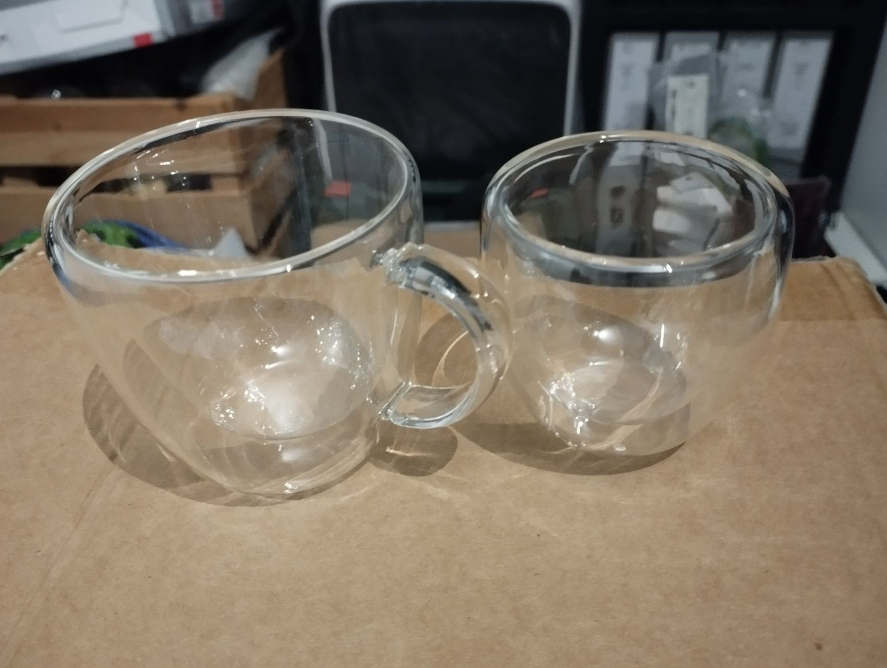 Tassen: 6x Double-Walled Glass Mug 80mL – Neu und originalverpackt aus MONTHEY von Tibobo 2