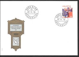 FDC 528 Innerschweiz allein ET Bern 27.11.1975